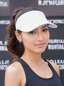 Visera de tenis para mujer, gorra de sol de verano para exterior