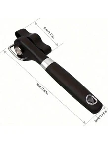 1 件装多功能侧开式快速简易不锈钢罐头刀厨房开罐器小工具厨房配件 - 預設 - 查看 10