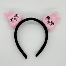 OUZEY SKZ KPOP STAY Stray 15cm Anime Cartoon Personalized Headband, Grey Wolf Yellow Chicken Cartoon Animal Hair Accessory, Fan Support Music Festival Concert Matching Headband.STAY Fan Gifts, Birthday Gifts, Couple Gifts, Party Gifts - Multicolor - View 15