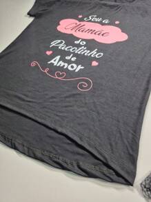 Camiseta Feminina Tal Mãe ou  Tal Filha Pacotinho da Mamãe.