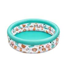 Importadora La Merced Inflatable Children's Pool Round Pool For Children  Design 1.02 Mts - Mint Green - View 7
