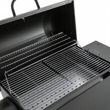 YUNRUX Portable Charcoal Grill BBQ Grill Stand Grill Folding Grill Camping Grill Black - Black - View 9