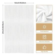 2pcs Summer Theme Polyester Kitchen Towels, Super Soft Woven Dishcloth, Cartoon Lemon & Bicycle Design, Modern Style, 16inchx24inch, Summer Farmhouse Decor