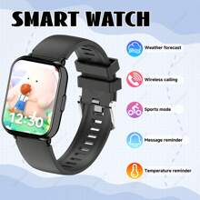 SIMSONLAB Nuovo smartwatch compatibile con iOS/Android, impermeabile 1ATM, supporta pedometro/chiamate senza fili/avvisi di notifica, tracker fitness con oltre 100 modalità sport, assistente vocale AI/schermo diviso/calcolatrice, smartwatch elegante con quadranti personalizzabili, per uomo e donna