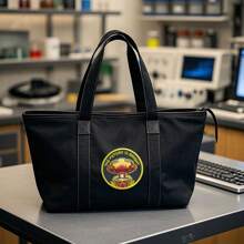 1 Pack Of "The Future Is Bright" Hot Melt Adhesive Embroidery Patches For The Nuclear Explosion Apocalypse - Color Mixing - View 4