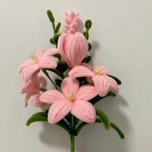 Set de 201/401/367 piezas de limpiapipas rosas con 1 video tutorial paso a paso, perfecto para hacer animales, flores, cuentas y decoraciones navideñas para proyectos de manualidades y artesanía, filamento de chenilla para trabajos artesanales, regalo del Día de la Madre - Multicolor - Ver 8