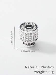 2 件北欧创意橱柜把手现代简约单孔抽屉衣柜门把手欧式风格 - 彩色 - 查看 3