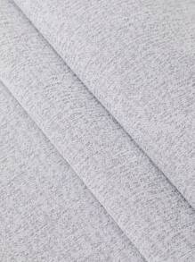 1pc European Style Sofa Cover, Luxurious & Minimalist Design, Anti-Slip, Anti-Dust, Anti-Scratch, Decorative For Bedroom, Living Room, Office, Suitable For All Seasons - Light Grey - View 7