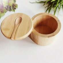 Bình đựng gia vị bằng gỗ cao cấp 1Pc - Hộp đựng gia vị và muối đa năng cho món nướng, Tổ chức nấu ăn & nhà bếp, Lọ đựng gia vị di động và bền, Thích hợp cho nhà bếp và nhà hàng gia đình, Dụng cụ sắp xếp và phòng bảo quản nhà bếp, Phụ kiện nhà bếp, Hộp đựng đồ nhà bếp có nắp, vẻ ngoài hấp dẫn, Kho lưu trữ hạng nhất, Tay nghề tinh tế, Gia đình yêu thích, Nội trợ, Đầu bếp, Nhà hàng, Khách sạn, Nhà tích hợp, Cắm trại, Dã ngoại Yêu thích - Màu vàng - Xem 12