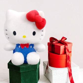 Miniso 50週年Hello Kitty毛絨娃娃、包包護身符、卡通娃娃護身符