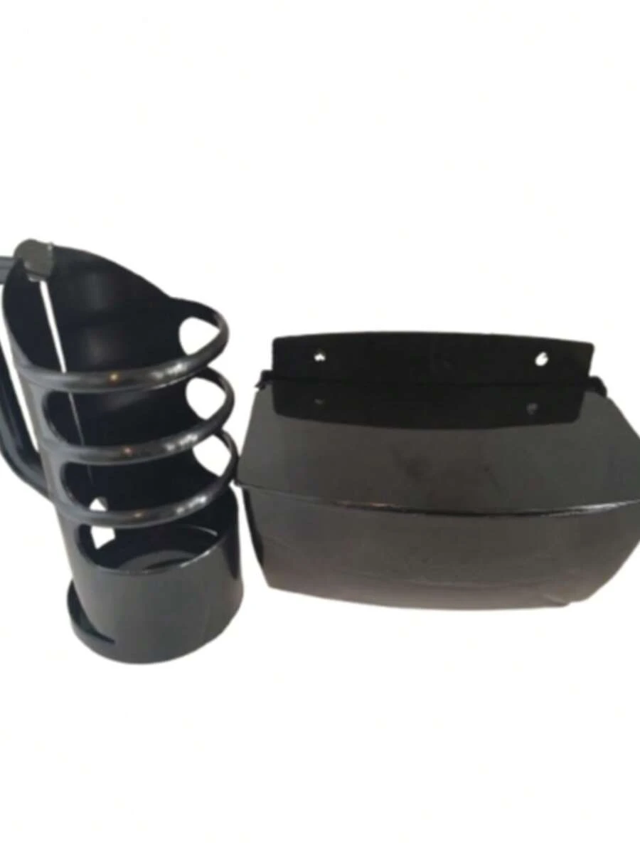 BABY PINK Oil Holder And Salt Shaker Kit - Black - View 1