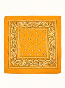 FADZOYLE Khăn quàng cổ họa tiết Paisley in hình đầu quấn khăn quàng cổ đa năng khăn tay vuông khẩu trang băng đô cho phụ nữ mặc khi dự tiệc - khăn tay - Xem 10