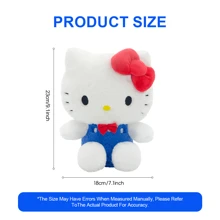 Miniso 50週年Hello Kitty毛絨娃娃、包包護身符、卡通娃娃護身符 - 9inch plush doll - 查看 10