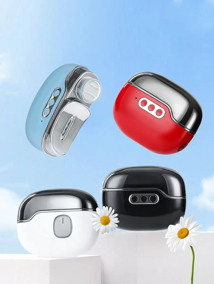 三合一电动指甲钳，带LED指甲灯，USB充电，三档速度，自动修剪，低过敏性，男女皆宜 - 包含指甲油架和收纳盒，美甲必备 | 时尚指甲钳 | 耐用电池，美甲工具 - 彩色 - 查看 1