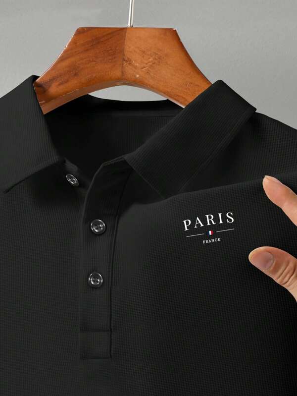 1st Heren Business POLO Shirt, Geschikt voor Buitenreizen, Werk, Sportactiviteiten, Comfortabele Stof, Getailleerde Snit, Geweldig Cadeau Voor Mannen