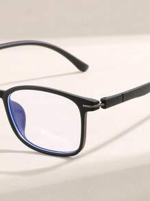 1 par de gafas transparentes retro para hombre, aptas para diversas ocasiones