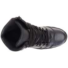 Men's Adventure Boot Comfortable Leather Motorcycle Boots Men's Motorcycle Boots Military Trail Boots - Black - View 6
