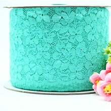 VEN003 "Elegant Lace: Delicacy That Transforms Your Creation" - Mint Green - View 2