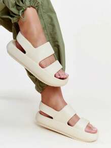 Gemre Summer Fashionable Women Sandals Summer Sandals For Women - Beige - View 3
