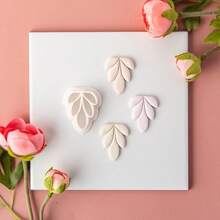 1pc Petals Shaped Polymer Clay Cutting Mold, For DIY Polymer Clay Jewelry Clay Earrings Making Kit