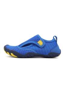 Zapatos de agua y zapatos para vadear al aire libre para niños, con opciones de multicolor a juego entre padres e hijos, Top de tela transpirable, suela suave antideslizante, adecuados para excursionismo al aire libre y actividades acuáticas de niños