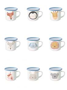 1 件定制名字个性化礼品白色搪瓷杯，特殊场合的独特礼物，个性化照片咖啡杯，定制露营杯，定制圣诞礼物，个性化周年纪念照片杯，送给家人、朋友和宝宝的完美礼物，个性化万圣节搪瓷杯，定制马克杯，定制咖啡杯 - 白色 - 查看 18