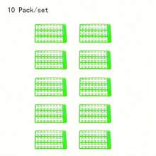 10pcs Random Color Carp Fishing Hair Clips Extension High Refractive Index Polymer V-Shaped Boilies Bait Stops And Stops Catches More Carp Essential Gear - Multicolor - View 2