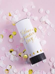 6件/1件多色手持礼品管 气氛喷雾管 酒吧气氛道具 派对道具 庆祝祝贺礼品 适合室内外使用 适用于派对聚会、婚礼、毕业典礼和庆典