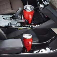 2pcs Insulated Water Cup Holder - Secures 30oz/20oz Cups For Convenient Drinking On-The-Go