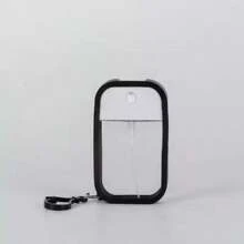 1 件便携式高压喷雾瓶，简单可爱的多色卡片分体瓶，多巴胺硅胶保护套，细雾酒精洗手液，旅行口袋收纳，分体迷你香水瓶，50ml 情人节/万圣节礼物/圣诞节礼物家居浴室装饰秋季装饰返校 - 彩色 - 查看 9