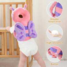 Baby Head Protector Pad Safety Pad For Walking & Crawling,Toddlers Head Safety Adjustable Back-Pack