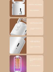 1pc Aroma Diffuser With 1 Bottle Essential Oil, Aromatherapy Diffuser That Can Be Used On Desk Or Wall, Suitable For Bathroom, Bedroom, Living Room - PW6+1 Bottle Of Aromatherapy Liquid - View 6