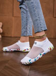 Couples Water Shoes Suitable For Barefoot Enthusiasts - Women's Soft Bottom Beach Shoes For Swimming, Diving, Outdoor Quick-Dry Summer Sandals, Fishing Water Shoes, Anti-Slip Breathable Wading Shoes