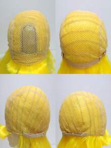 Women Short Curly Gray Synthetic Wigs, Granny Wig For Cosplay, Party Or Pranks - Grey - View 11