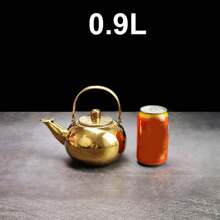 1pc, Stainless Steel Whistling Tea Kettle, Silver, With Built-In Tea Infuser Leak, Stovetop Tea Pot For Electric Magnetic & Gas Ranges, Household & Commercial Use - Multicolor - View 12