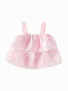 Balabala Floral Bubble Tank Top für Mädchen, Sommerkleidung