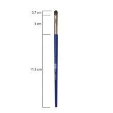 Lully Makeup Synthetic Bristles Eyeshadow Brush L28018 Precise Blending Smudge - Màu xanh lam - Xem 1