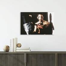 Framed Generic American PsychoChristian Bale PosterLife Wall Art Poster Es, Medium, Black, Wall Art For Bedroom, Living Room, Hallway, Winter Decor, Room Decor