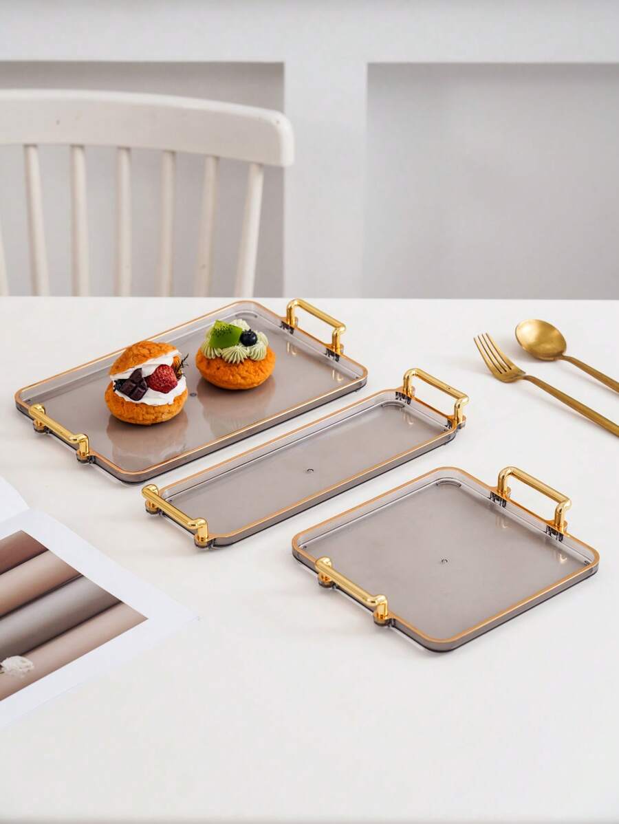 1 khay đựng đồ ăn nhẹ, trái cây và bánh ngọt, khay đựng trái cây sấy khô và các loại hạt, khay ăn sáng. - Nhiều màu - Xem 1
