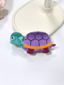 1 件可爱乌龟设计休闲 EVA 爪夹，适合春夏秋季