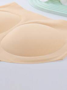 Seamless Butt Lifting Padded Panties For Women, Peach Booty Enhancing Shapewear - Apricot - View 9