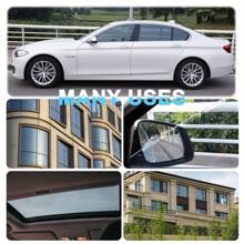 20" X 10FT/20FT Uncut Car Window Tint Film Roll 5-50% VLT Car Home Office Glass - 黑色 - 查看 10