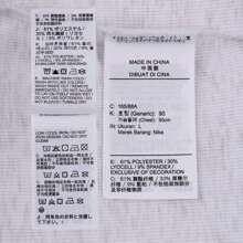 Nike 2025 Women's Nike Sportswear Rib Knit Crew Neck Short Sleeve T-Shirt, THJ0720-051