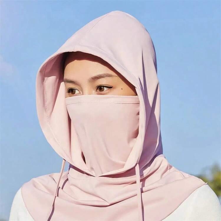 1/2 Uds pasamontañas hombres mujeres mascarilla protección/transpirable cubiertas de cuello largo para ciclismo motocicleta pesca G3BV - 2 piezas - Añade 5