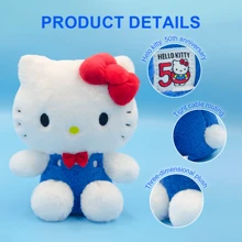 Miniso 50週年Hello Kitty毛絨娃娃、包包護身符、卡通娃娃護身符 - 9inch plush doll - 查看 7