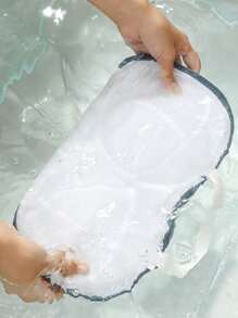 1 pieza Bolsa de malla para ropa interior, Bolsa de lavandería para sostenes lavable a máquina, Bolsa de lavandería para lencería resistente a la deformación y organizadores de limpieza para viaje