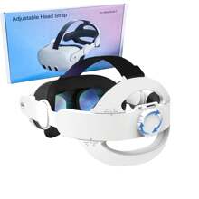 Head Strap Compatible With Quest 3, Adjustable  Strap For Quest 3 Accessories, Enhanced Comfort And Support In VR Gaming - White - View 8