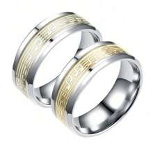 Luminous Music Score Stave Men's Ring - Ring - View 6