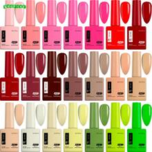 Kit 12 Esmalte Gel Led Uv Zem Ou XD Nail Gel Soak Off Color Coat 10ml Uv/Led Cores Novas Vivas E Vibrantes Festa Junina