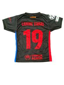 Playera deportiva Barcelona Yamal 2025 - Negro - Ver 1